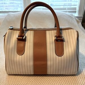 Vintage Fendi Pequin handbag